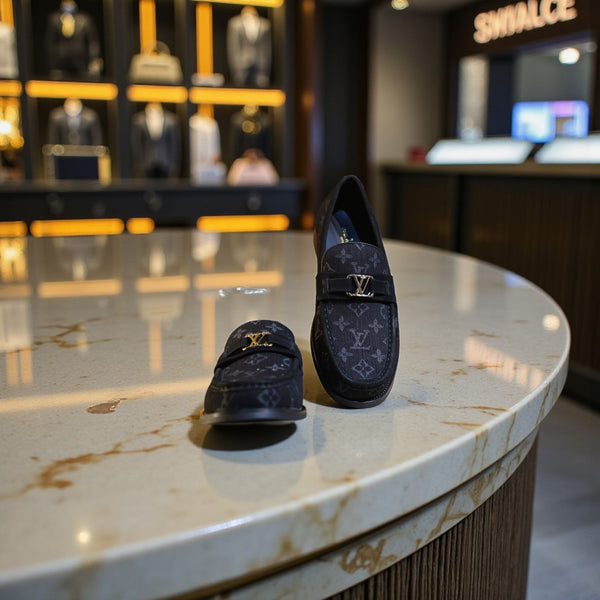 Louis Vuitton Major Loafer Black